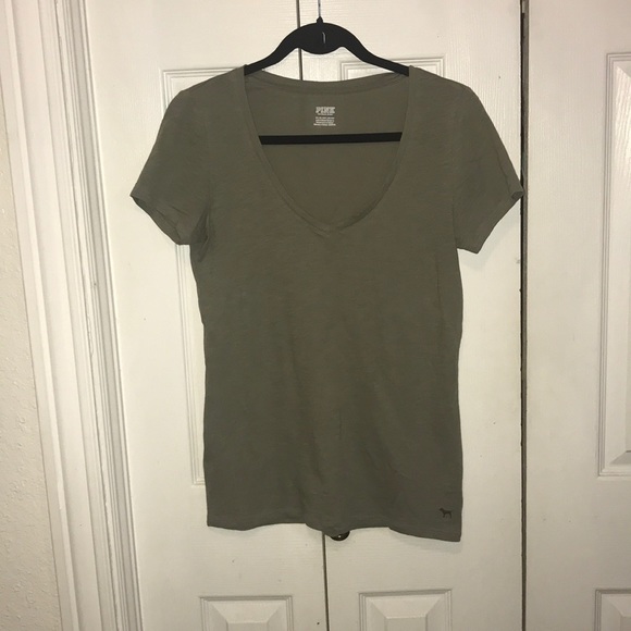 Pink Olive Green Shirt - Picture 2 of 4